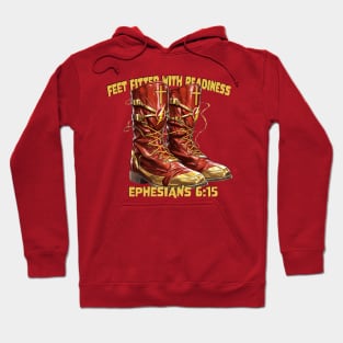 Armor Of God, Feet Fitted with Readiness, The Flash, DC Comics Hoodie